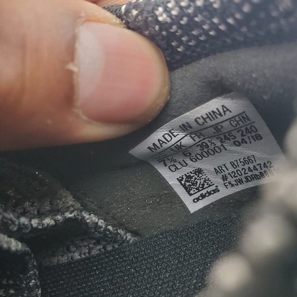 adidas Shoes Womens 7.5 PureBoost GO Running Trainers Black B75667 Sneakers - Picture 6 of 12